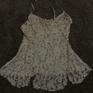 Elegant Lace Women’s Blouse - Cream